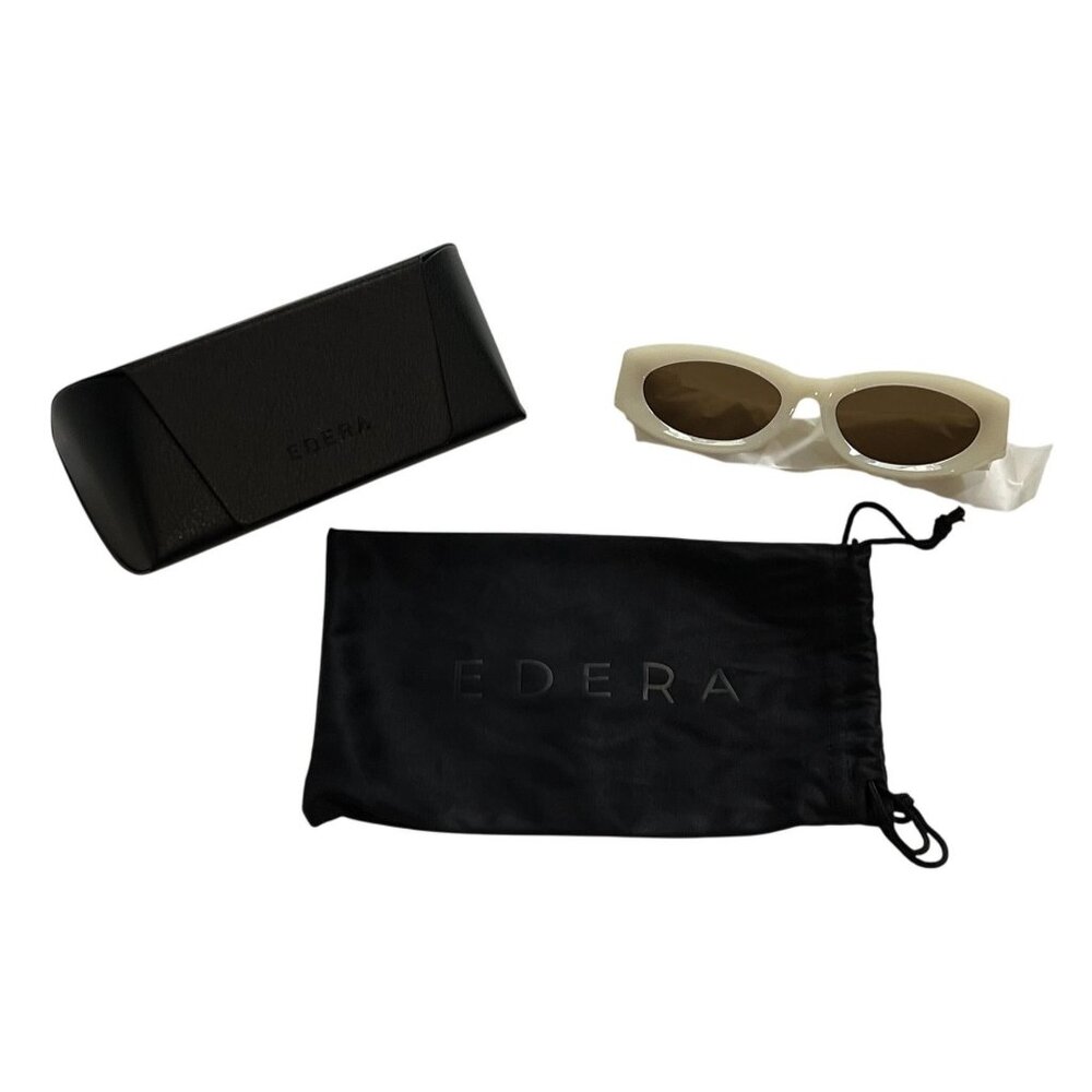 Edera Eyewear Margaux Sunglasses in Creamy Acetate